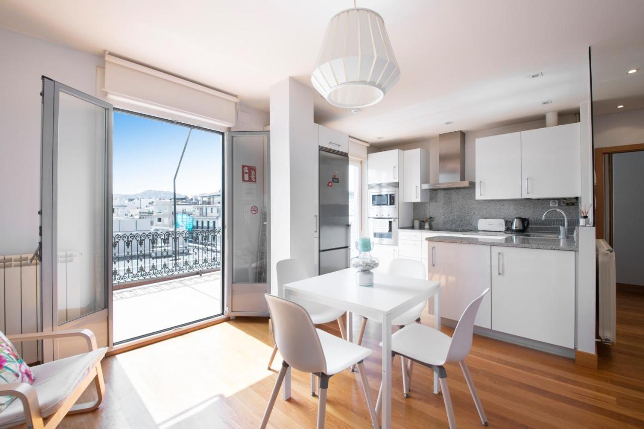 Modern Apartment With Spacious Terrace San Sebastián Exterior foto